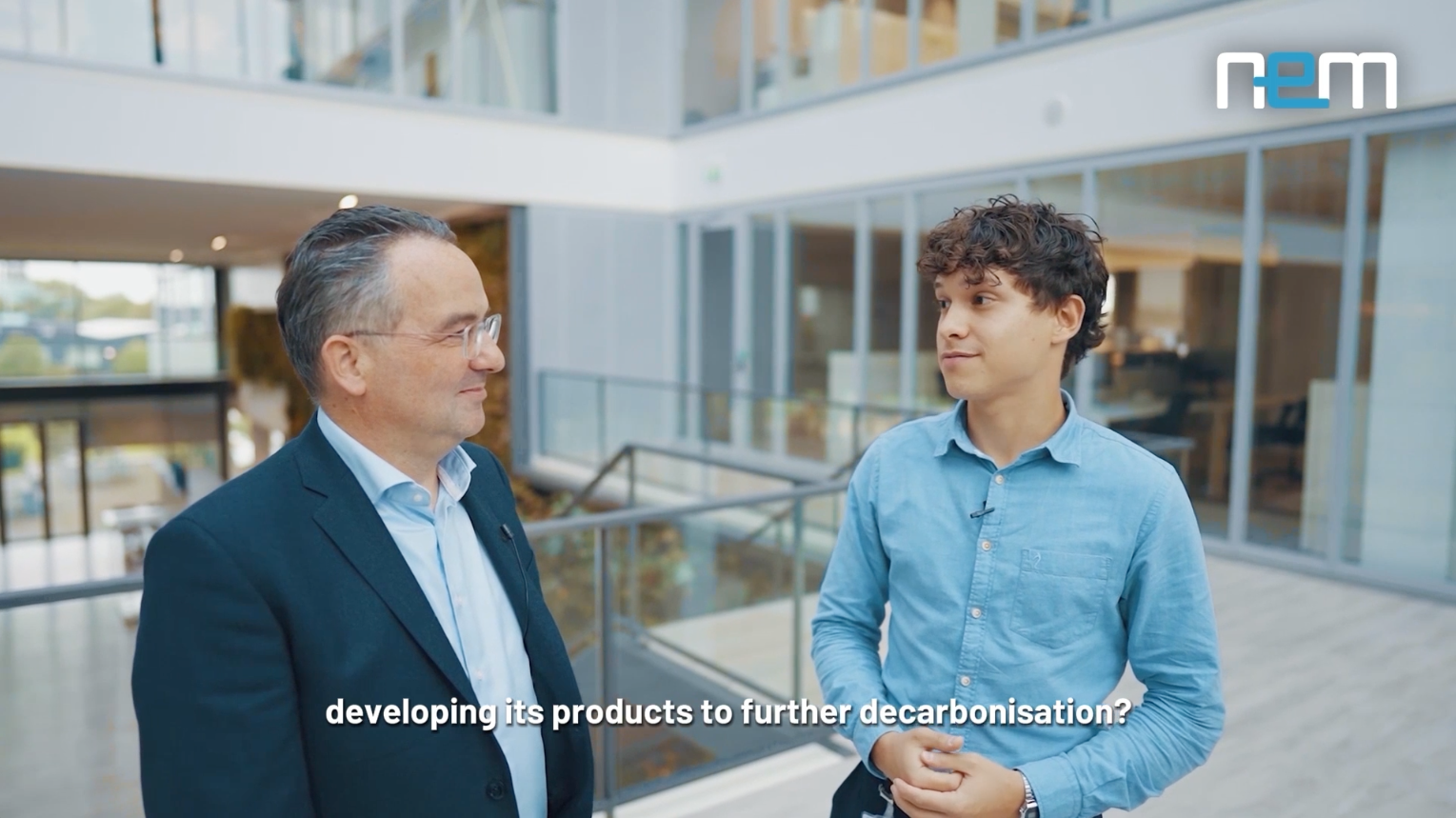 Video interview CEO - energy transition