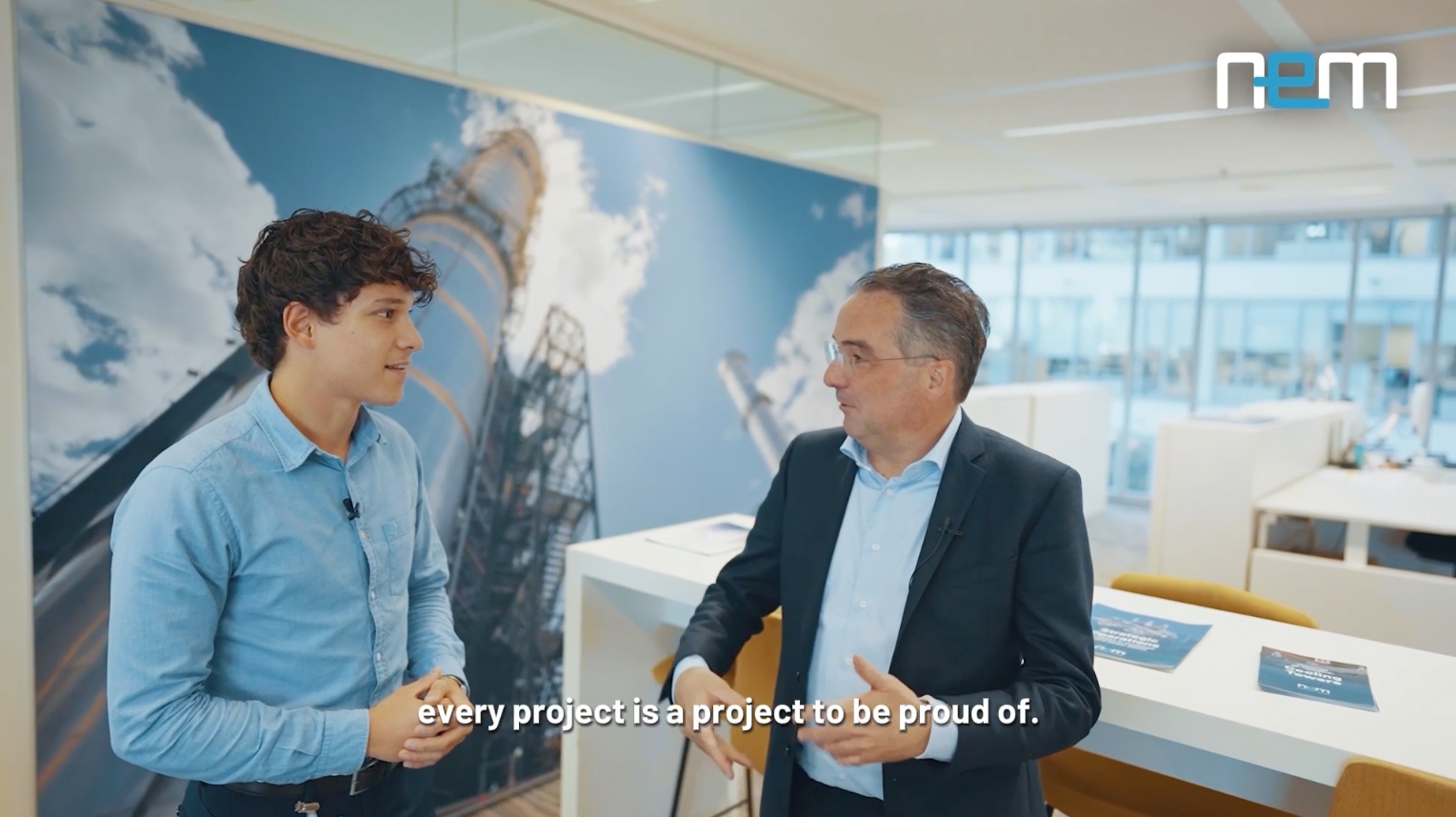 Video interview CEO - projects